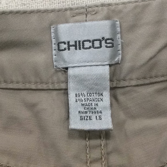 Chico’s Bundle Size 1.5 Two capris and 1 Pants - Picture 7 of 11